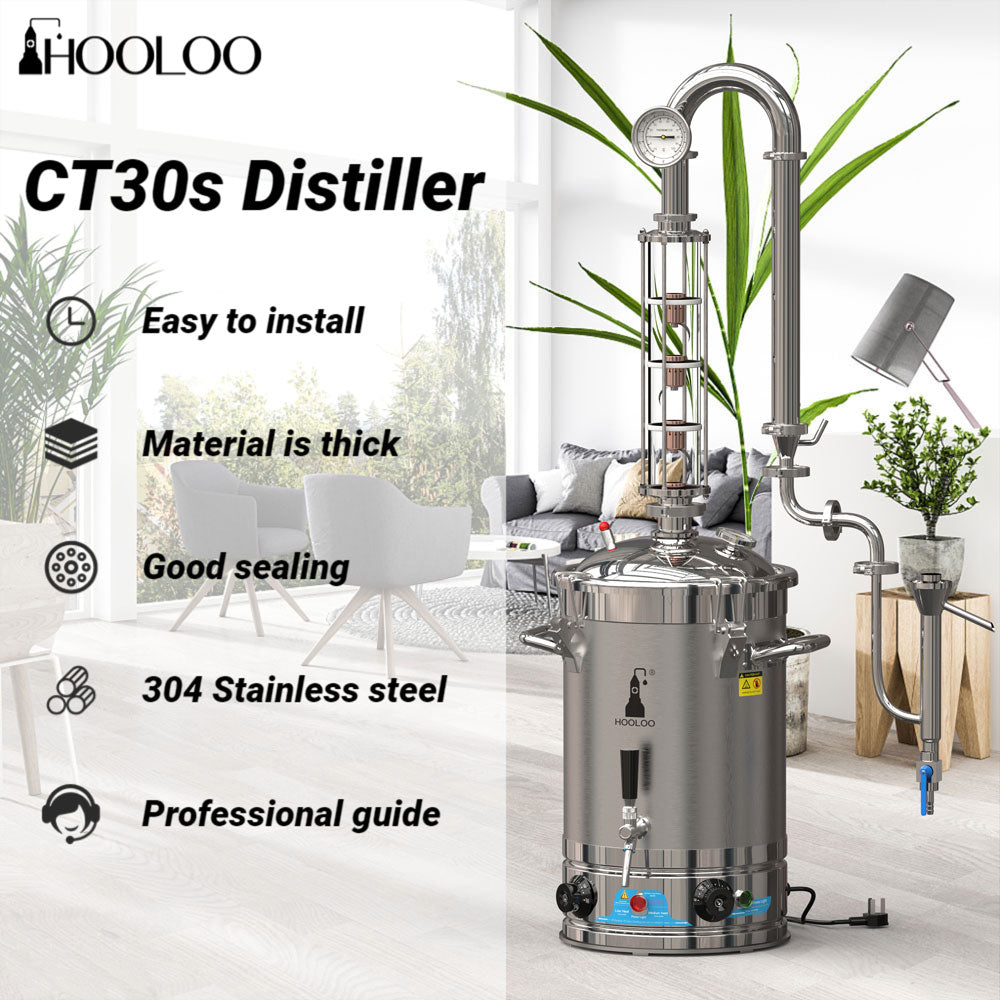 HOOLOO CT30s/CT30sP Distiller - Hooloo Distilling Equipment Supply