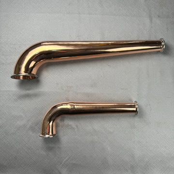 HOOLOO Lyne arm/Lye pipe Red Copper (2”/3”)