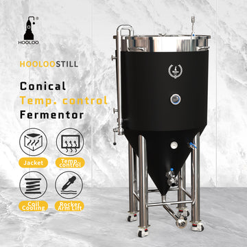 500L /130Gal Single Layer Fermenter Brewing Equipment Fermentor - Hooloo Distilling Equipment Supply