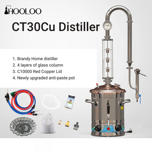 20L HOOLOO  Distiller Brewer（CT20Cu） - Hooloo Distilling Equipment Supply