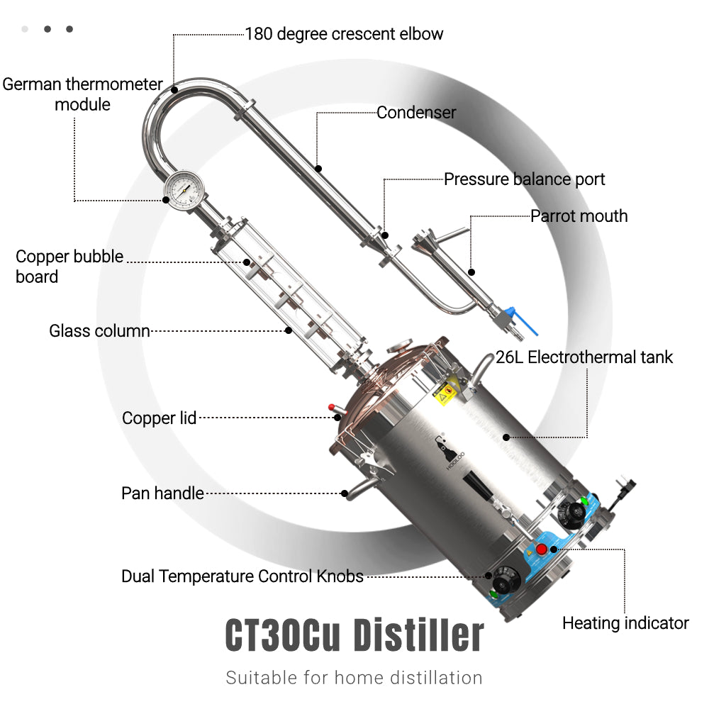 30L HOOLOO Distiller Brewer（CT30Cu）