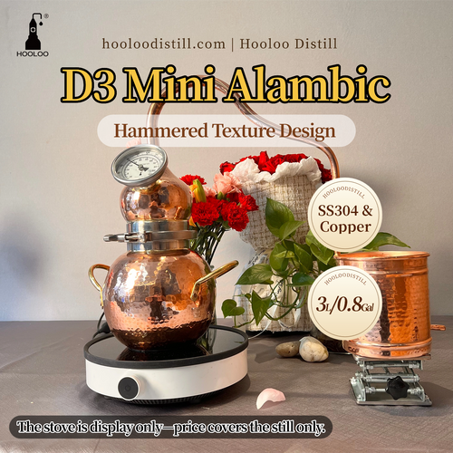 3L Household traditional hydrosol copper distiller