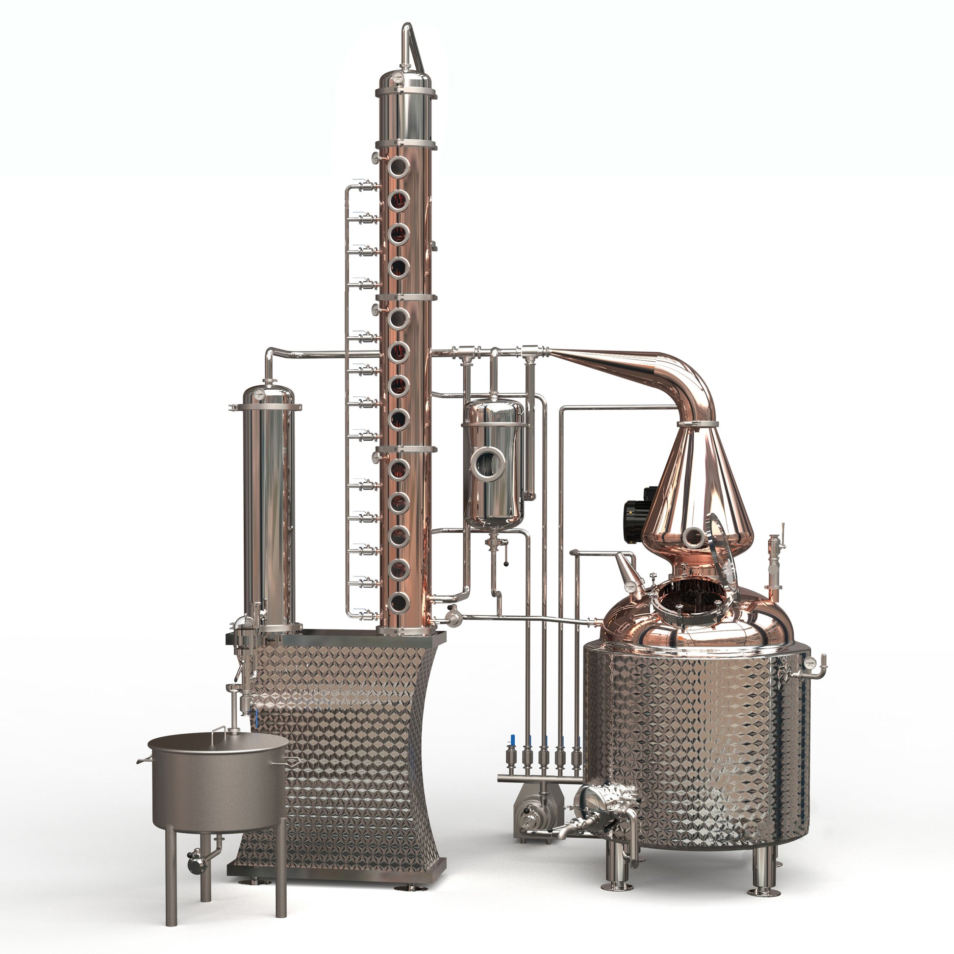 50 Gallon Jacketed, Steam Heated, Pro Series Whiskey Still – Affordable  Distillery Equipment