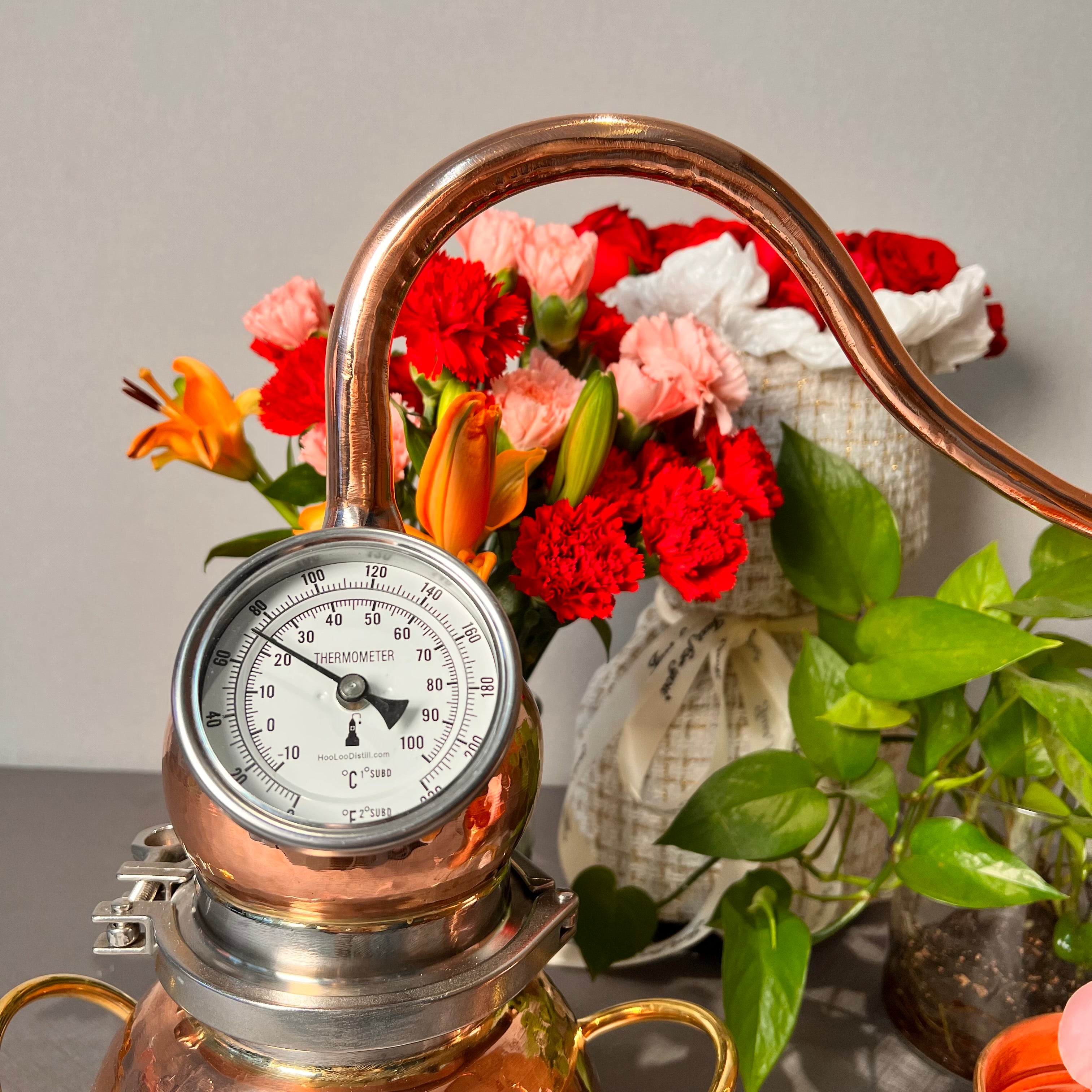 3L Household traditional hydrosol copper distiller