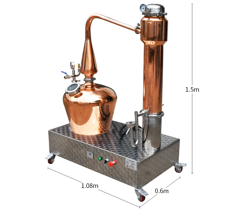 (Non free shipping)Mini Whiskey Pot Distiller-20/50L