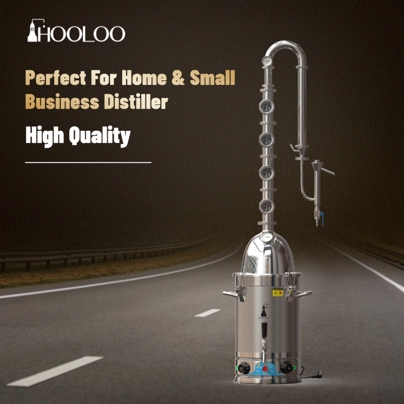 SR Series Stainless Steel Multifunctional Column Distiller