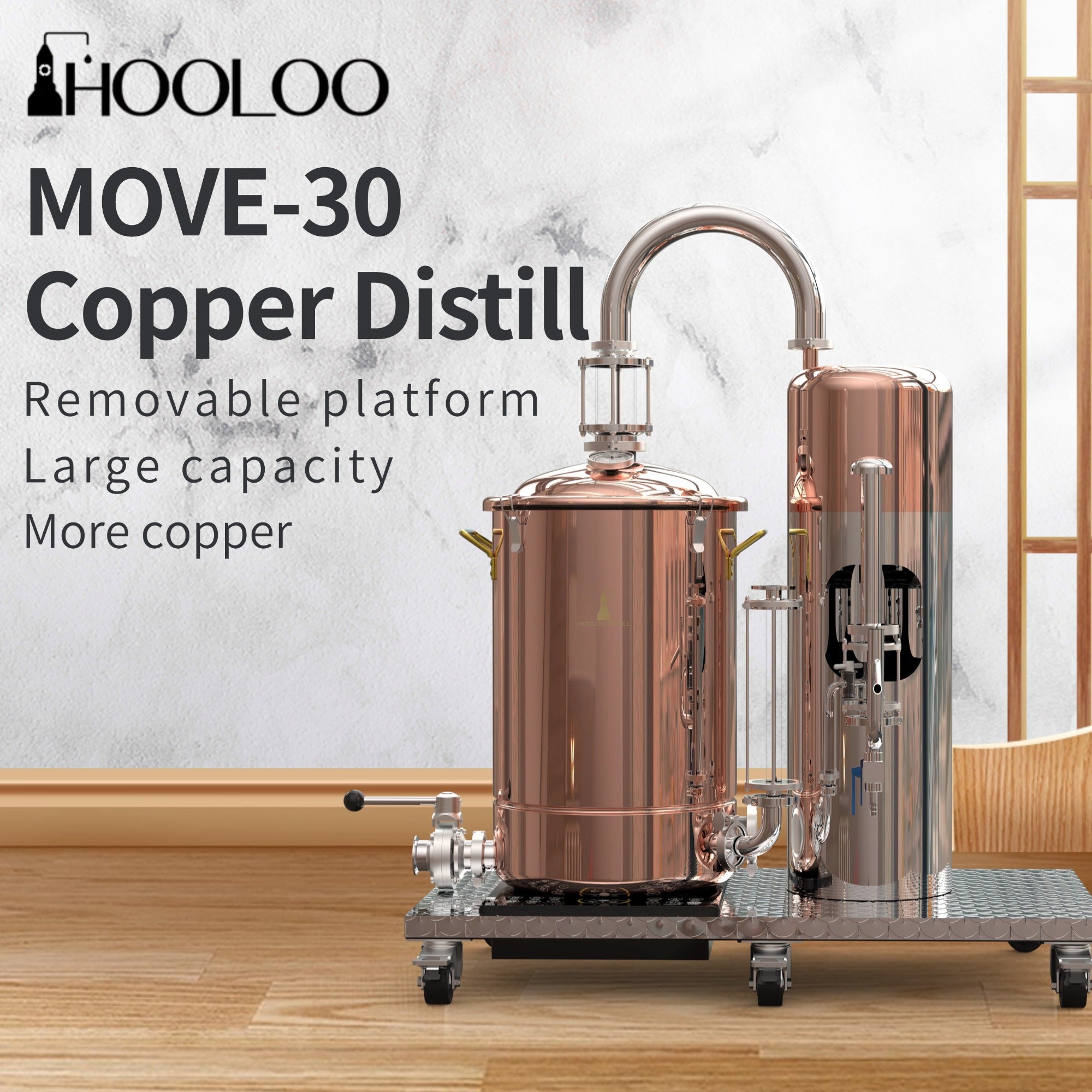MOVE30 Distiller For Essential Oils & Hydrosol