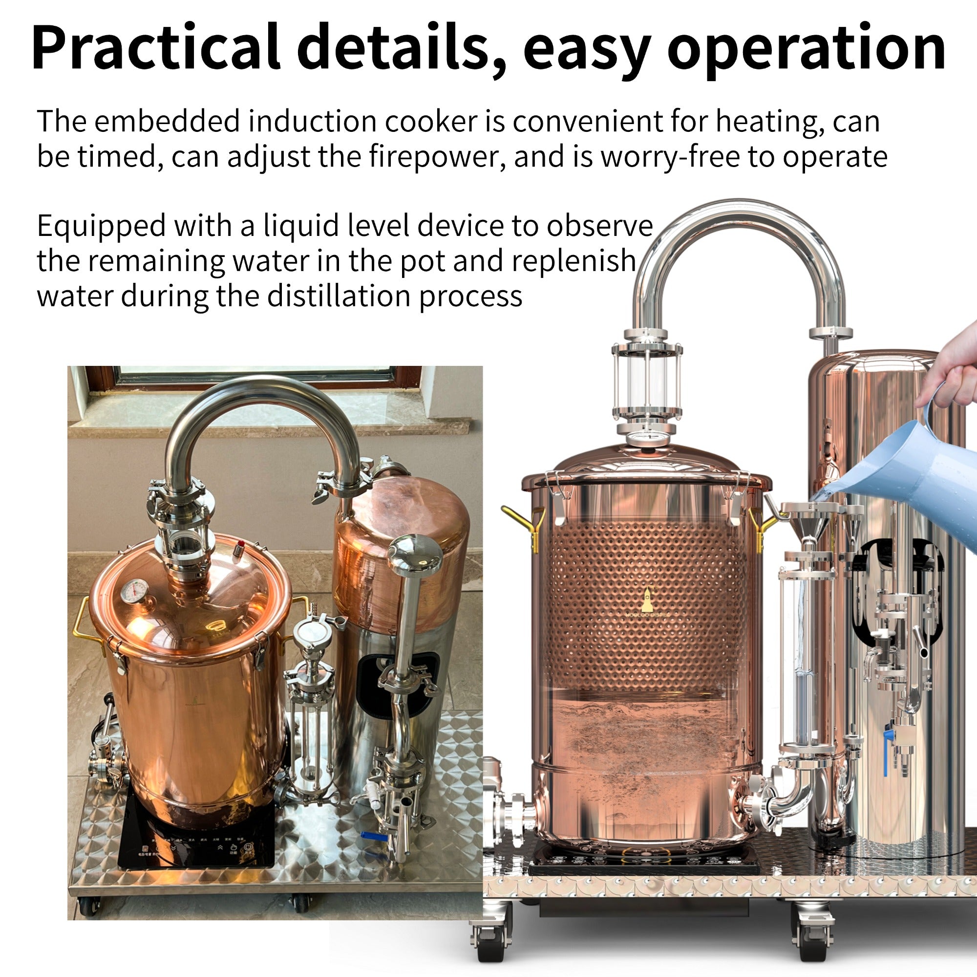 MOVE30 Distiller For Essential Oils & Hydrosol