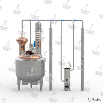 1000L / 264Gal Crystal & Copper Distillation Equipment