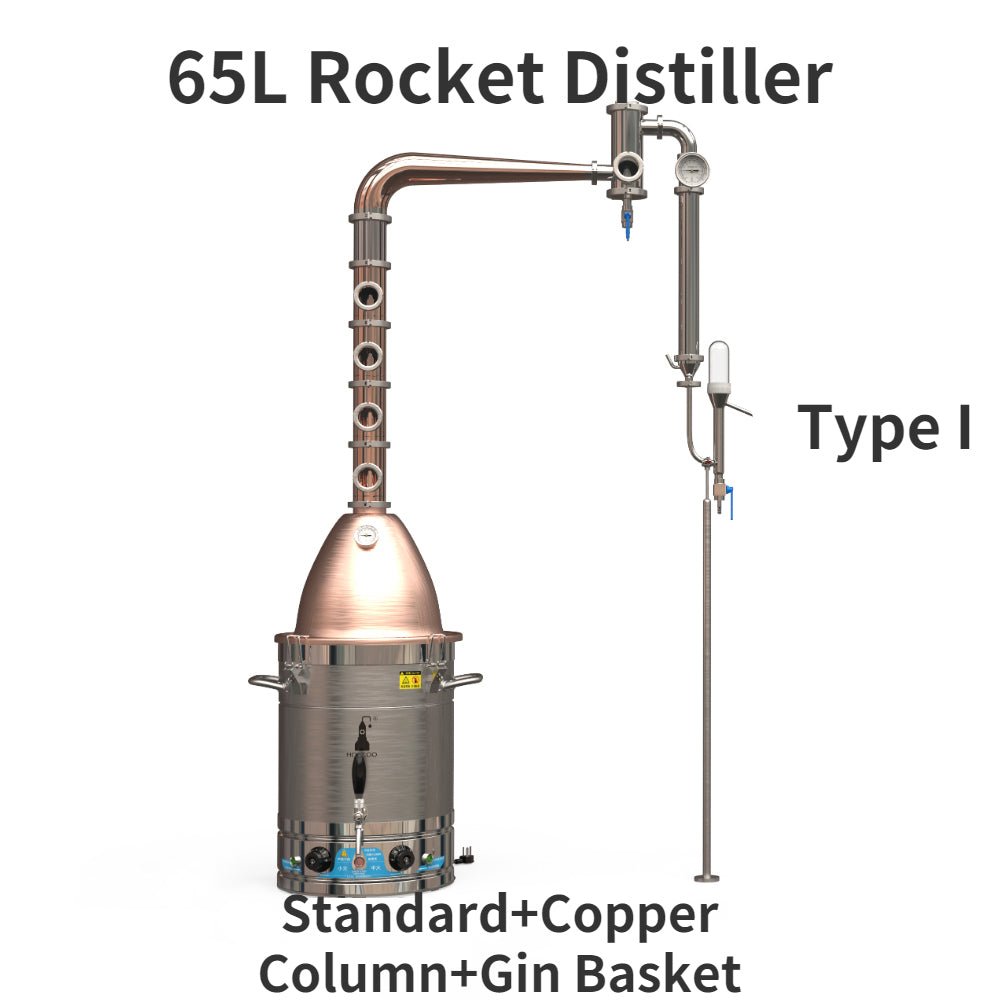 65L Rocket Distiller - Hooloo Distilling Equipment Supply