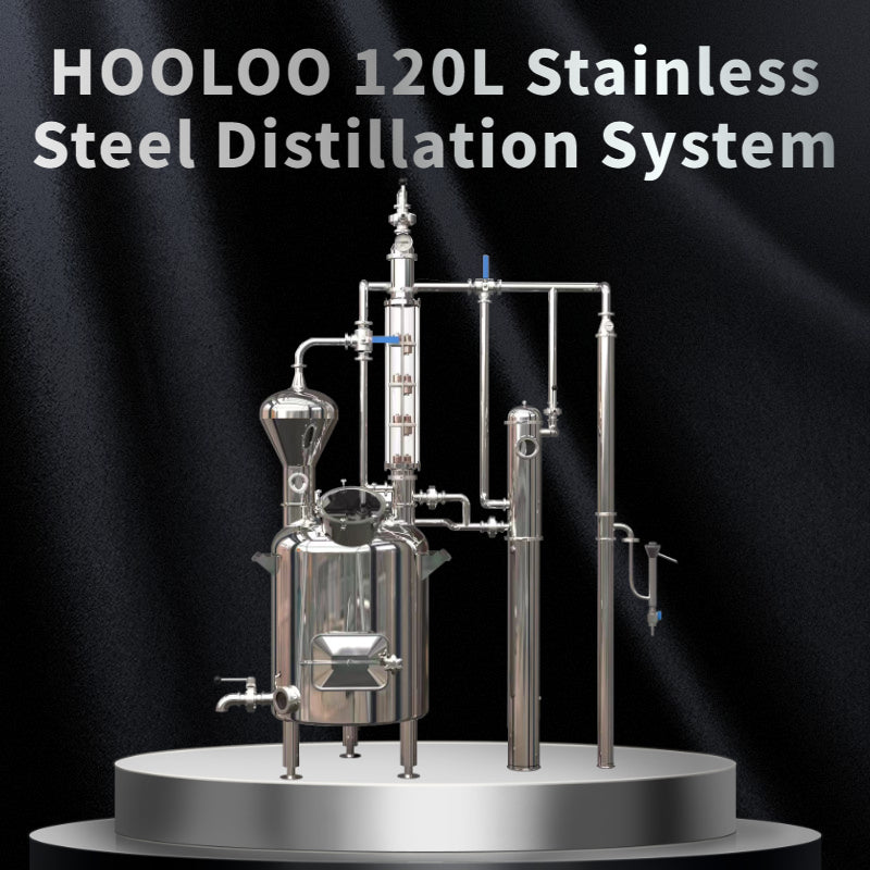 120L Stainless Steel Distillation System - Hooloo Distilling Equipment Supply