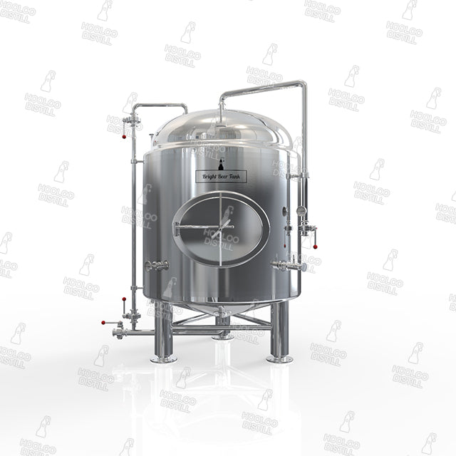 600L /158Gal Bright Beer Tank Brewing Equipment - Hooloo Distilling Equipment Supply