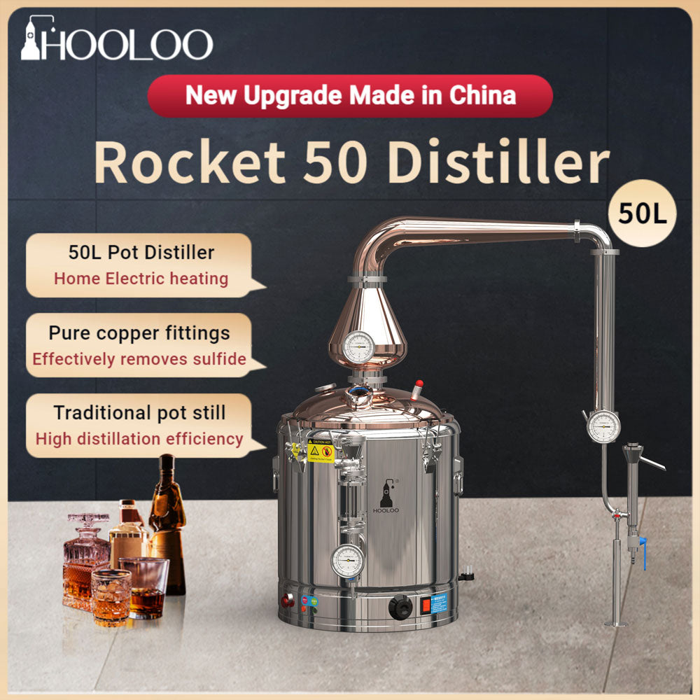 Rocket 50L Distiller - Hooloo Distilling Equipment Supply