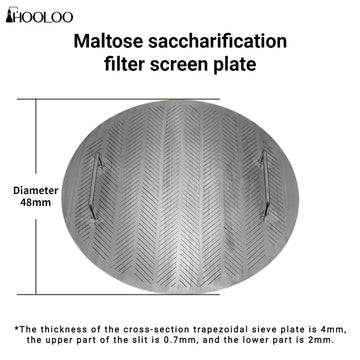 Malt Saccharification Filtering Sieve Plate