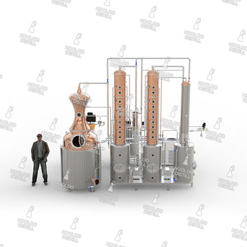 1500L / 400Gal Copper Distillation Equipmen - German Design 2