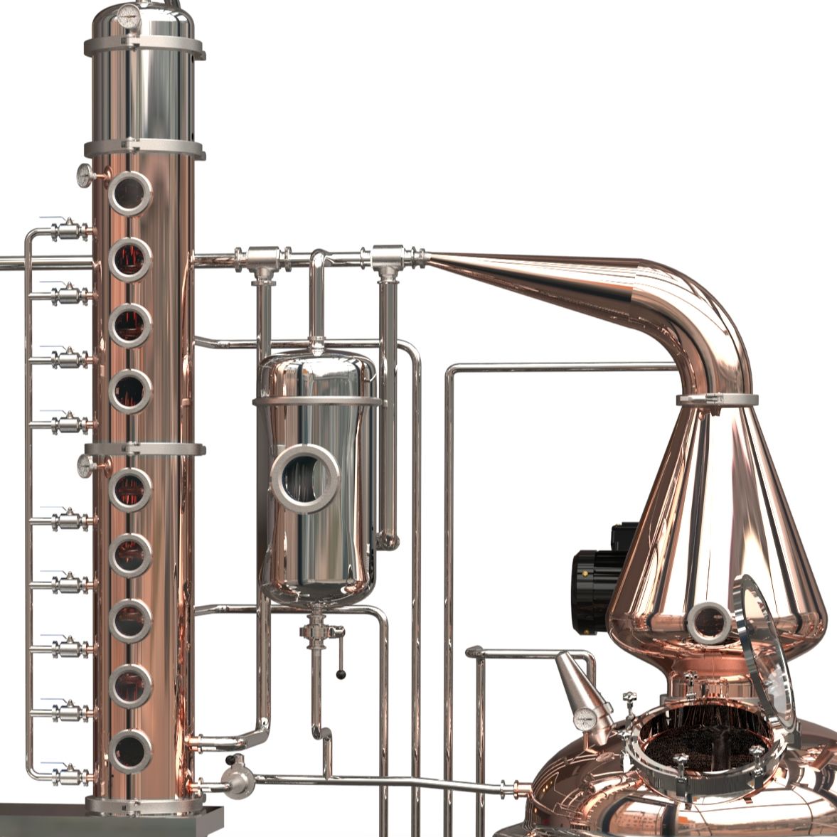 300L/500L Hooloo Classic Distillation System - Hooloo Distilling Equipment Supply