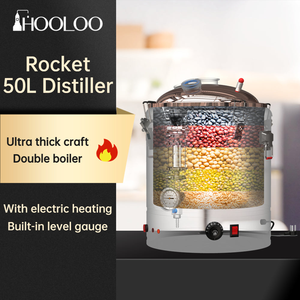 Rocket 50L Distiller - Hooloo Distilling Equipment Supply