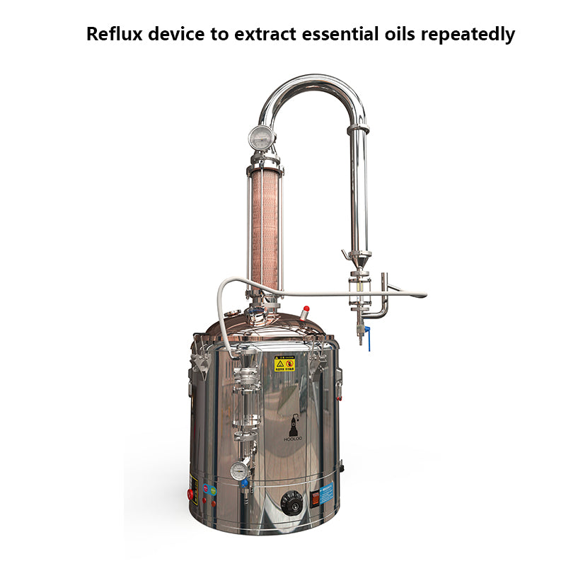 DW Destilliergerät für Hydrolat und ätherische Öle 
