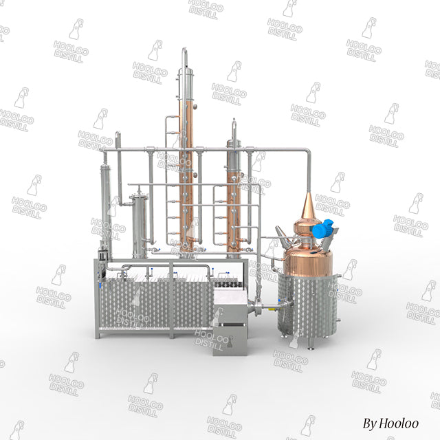 100L Copper Distillation Equipment - Hooloo Distilling Equipment Supply