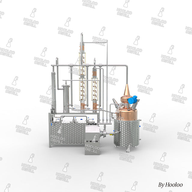100L Crystal Distilling System - Hooloo Distilling Equipment Supply