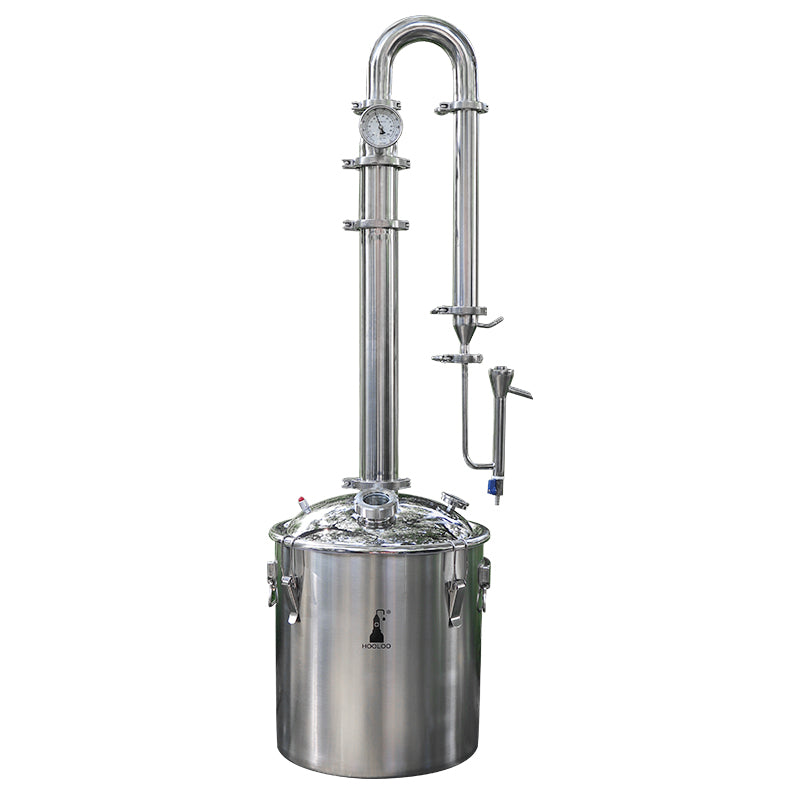 HOOLOO New 50L/65L Home Brewing Distiller Stainless Steel Distillation Tower - Hooloo Distilling Equipment Supply